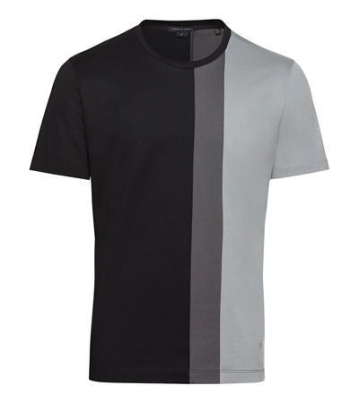 Colour Block T-Shirt blk/asph M