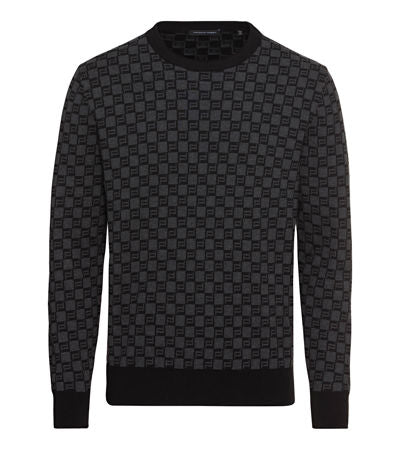 PD-Icon Chequered Sweater blk/asph M